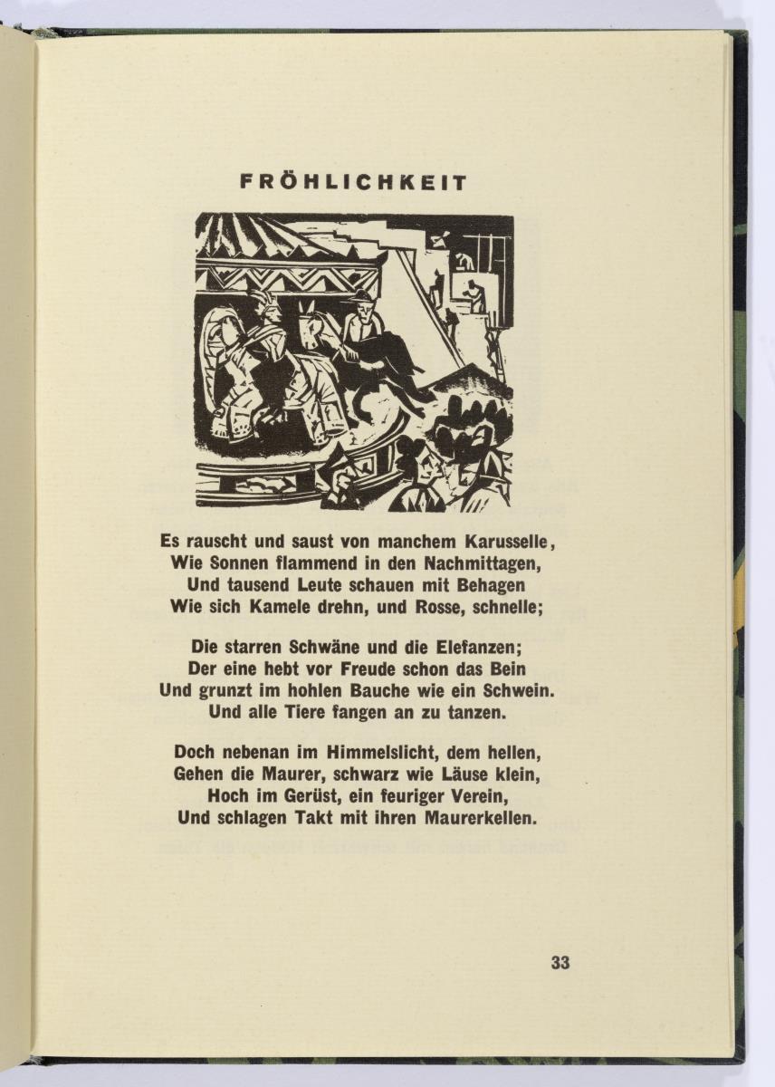 "Fröhlichkeit". Georg Heym, Umbra Vitae, München 1924, S. 33.