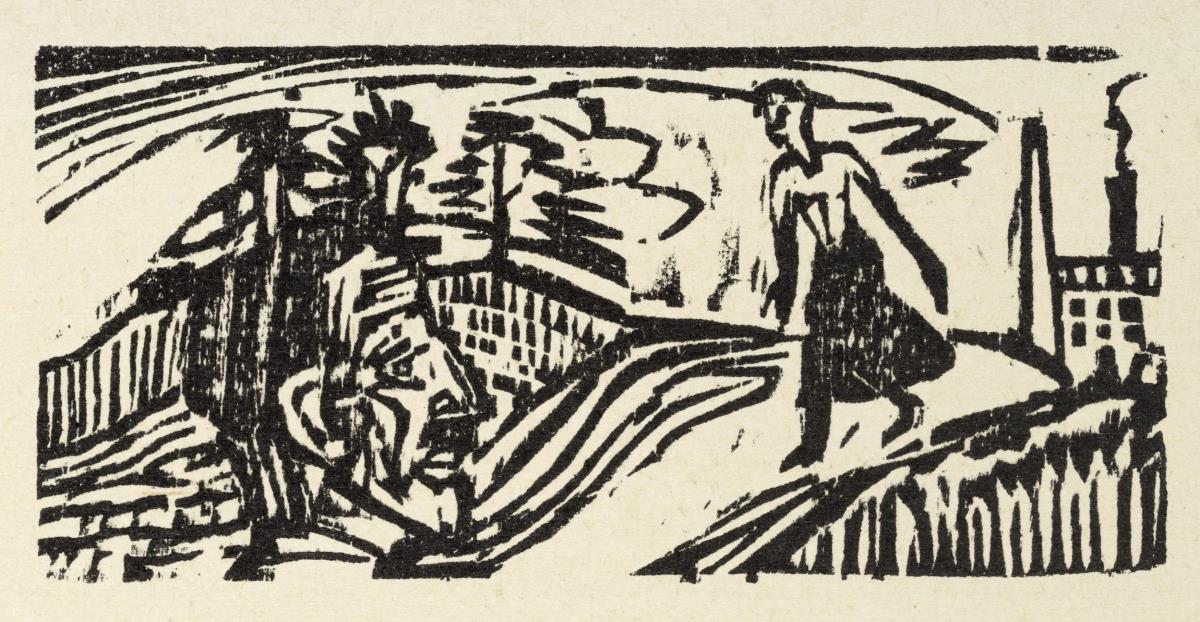 Neben der Heerstraße. Erzählungen von Jakob Bosshart. Der Festbauer - Vignette