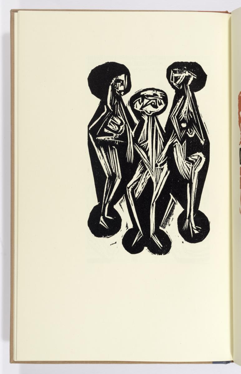 Gustav Schiefler. Das graphische Werk von Ernst Ludwig Kirchner. Band II. Tanz zwischen den Frauen
