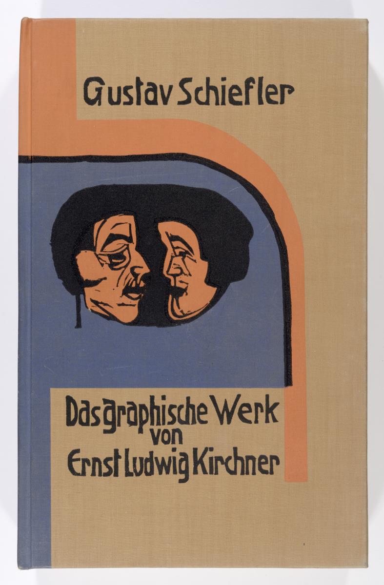 Gustav Schiefler. Das graphische Werk von Ernst Ludwig Kirchner. Band II. Einband