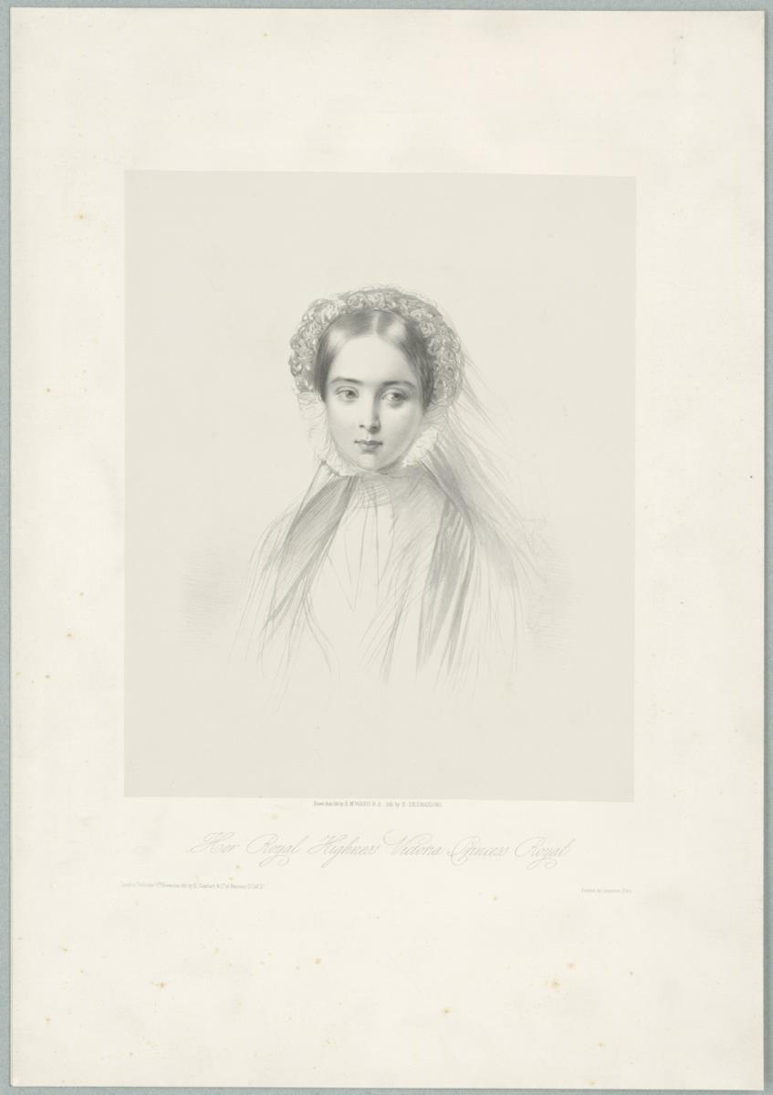 Porträt der Victoria Princess Royal von Großbritannien und Irland, spätere Königin von Preußen und Kaiserin des Deutschen Reichs