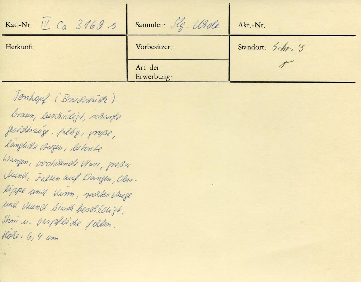 IV Ca 3169 s