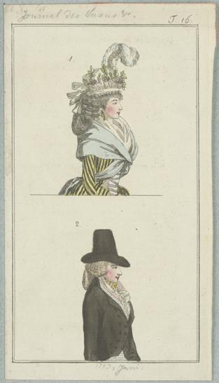 Journal des Luxus und der Moden, Tafel 16