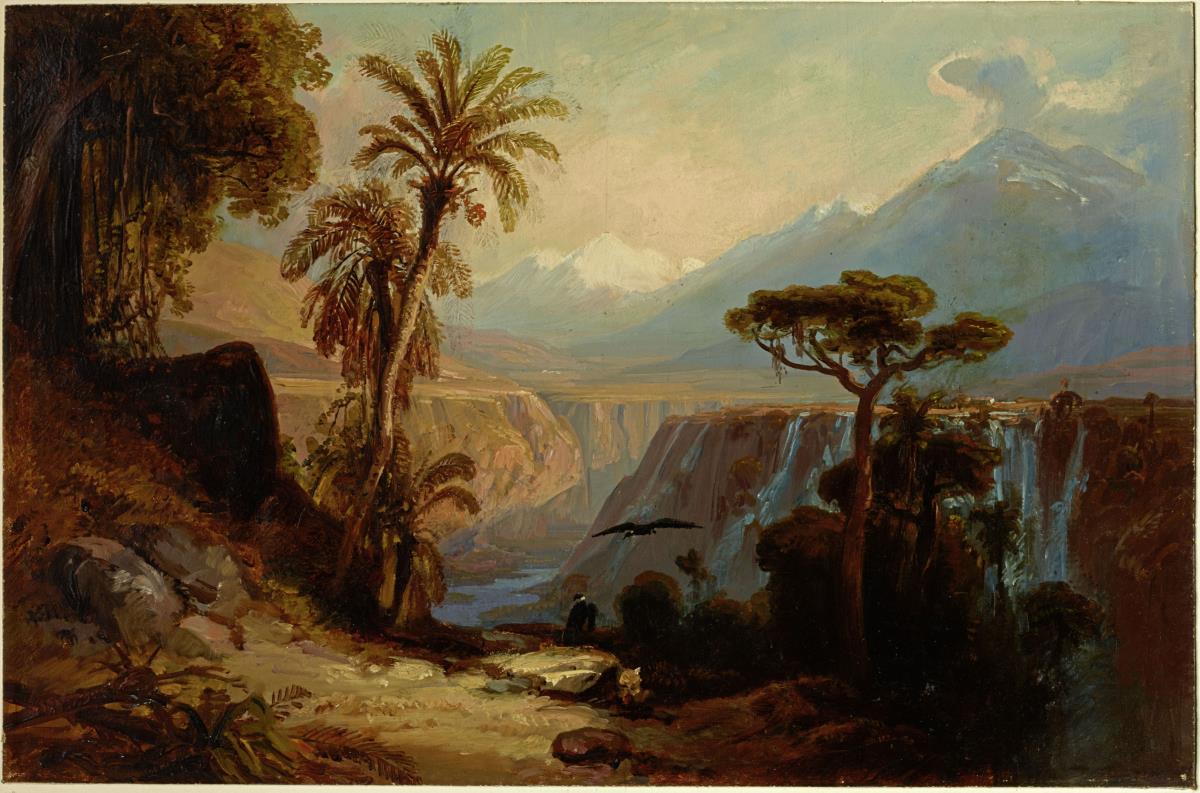 Die Hochebene und Sierra Nevada bei Mérida