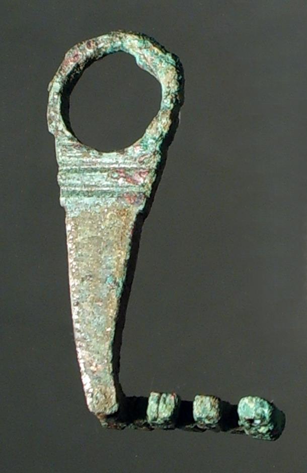 Schlüssel aus dem römischen Ehrengrab