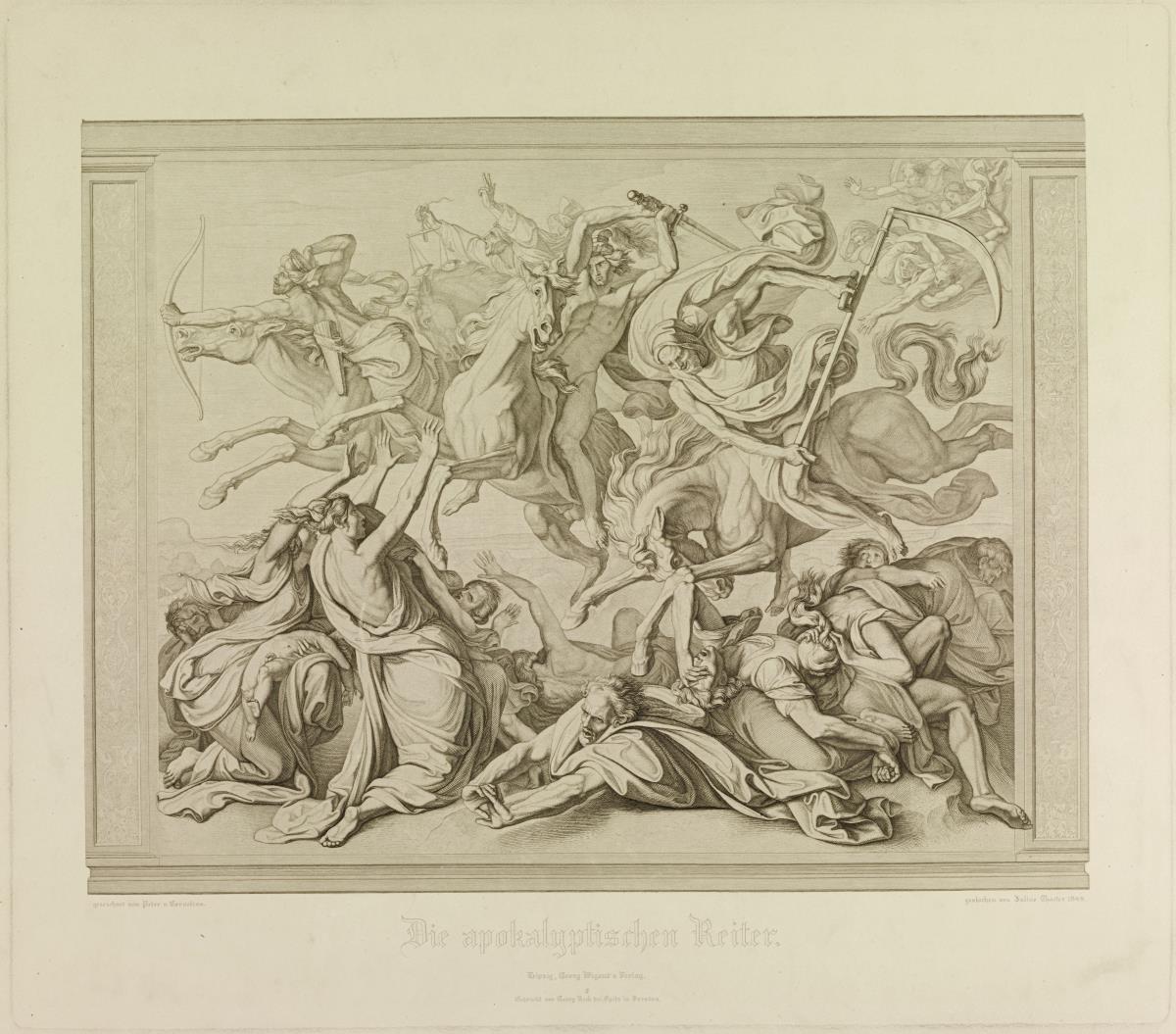 Die Apokalyptischen Reiter (nach Peter von Cornelius)