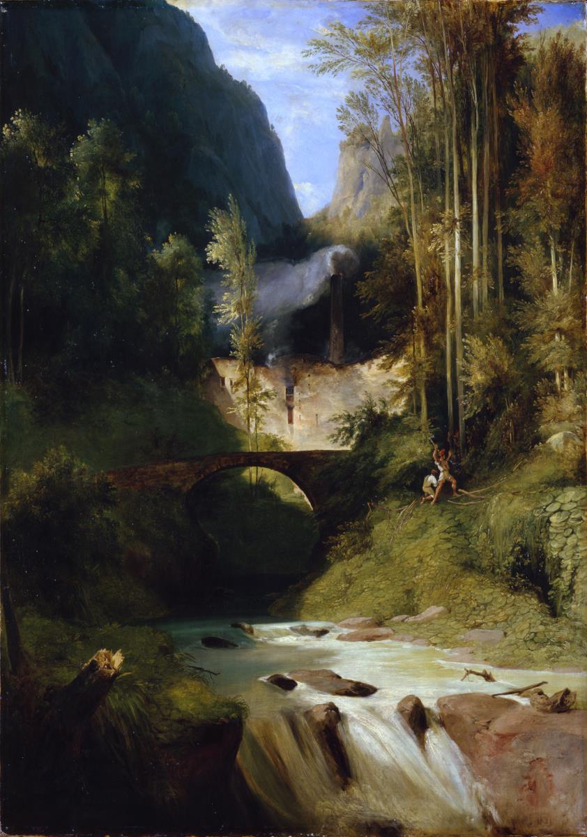 Schlucht bei Amalfi