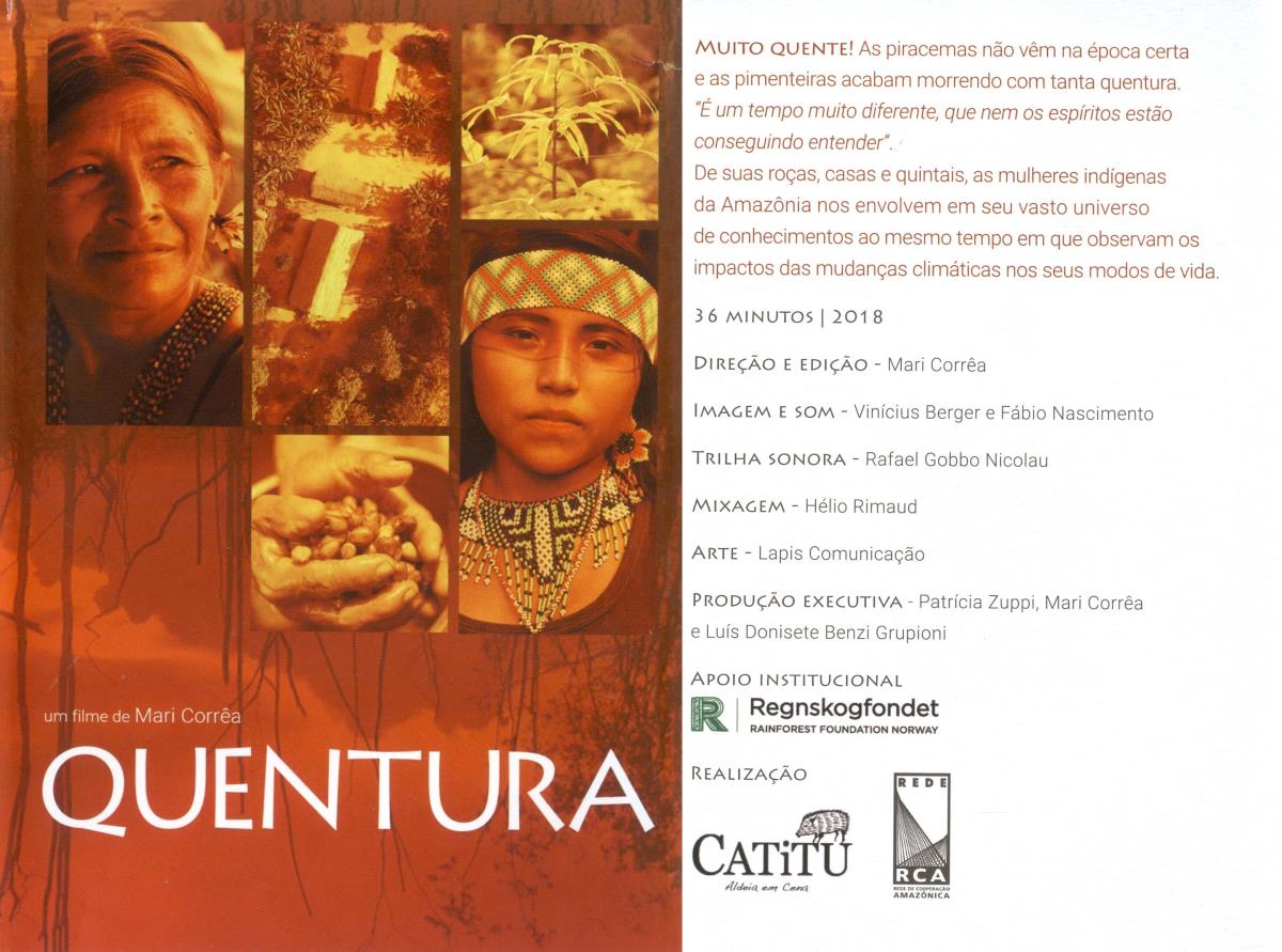 Quentura. Um filmede Mari Corrêa