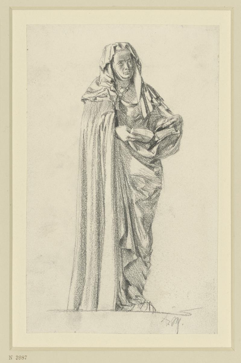 Figur der Berchta im Dom zu Naumburg