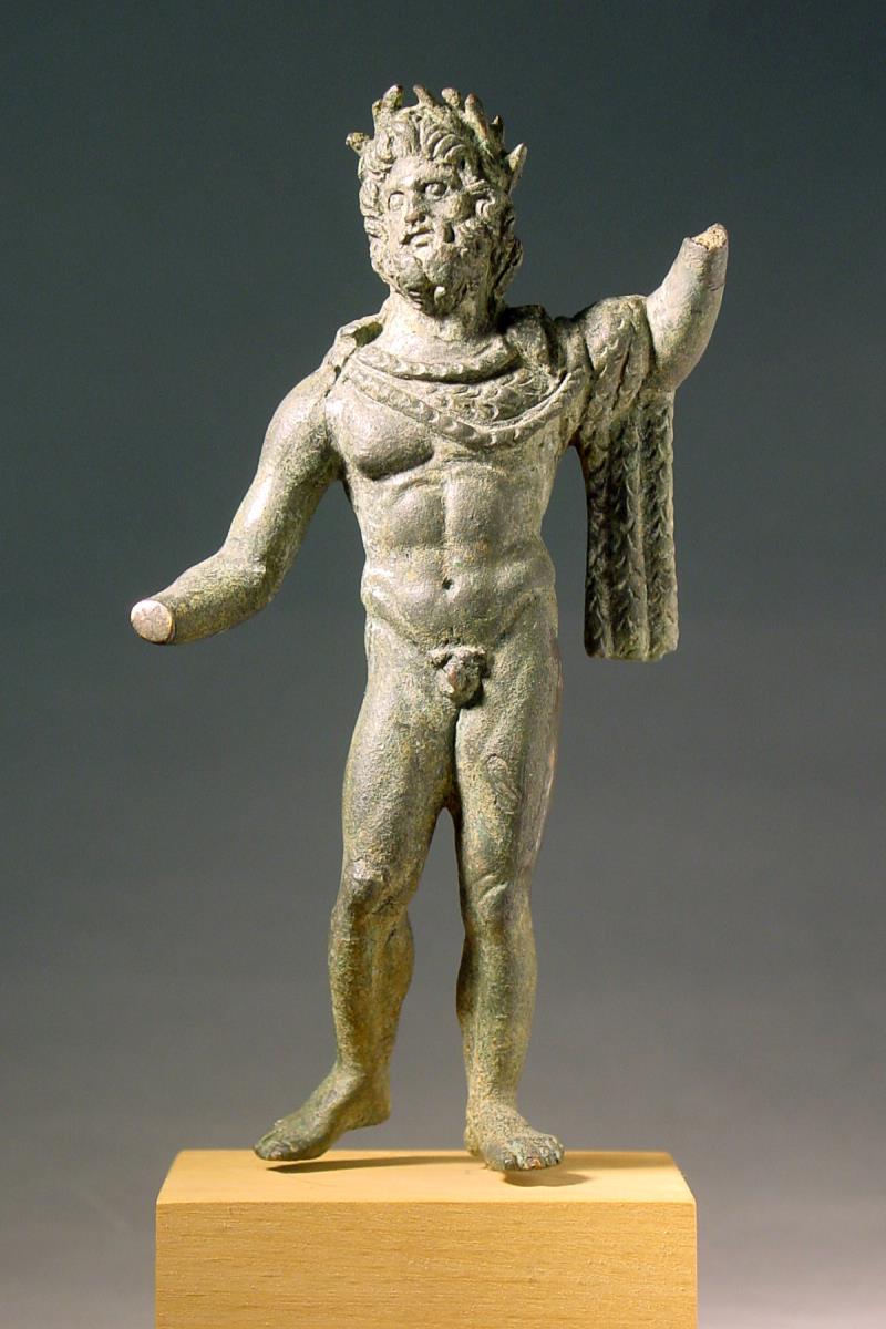 Römische Statuette des Jupiter