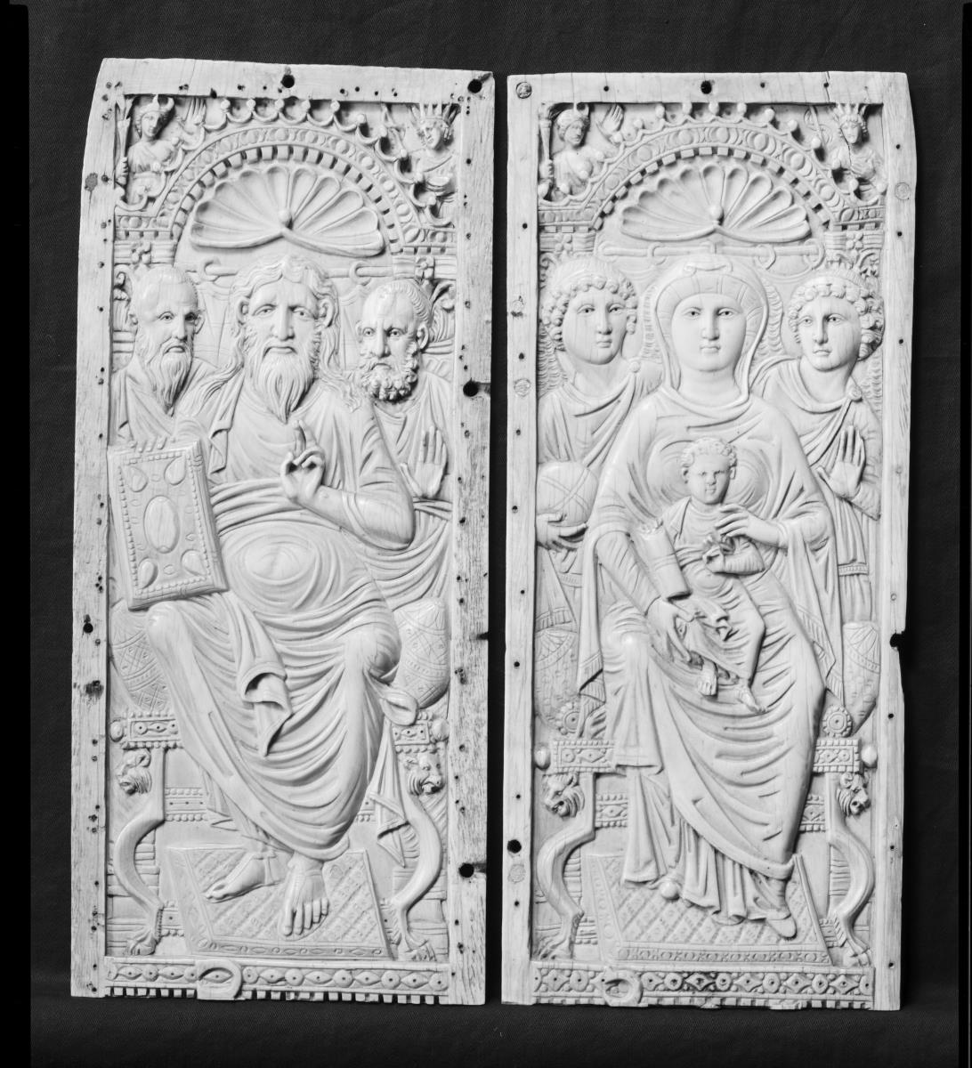 Christustafel des Christus-Maria-Diptychons