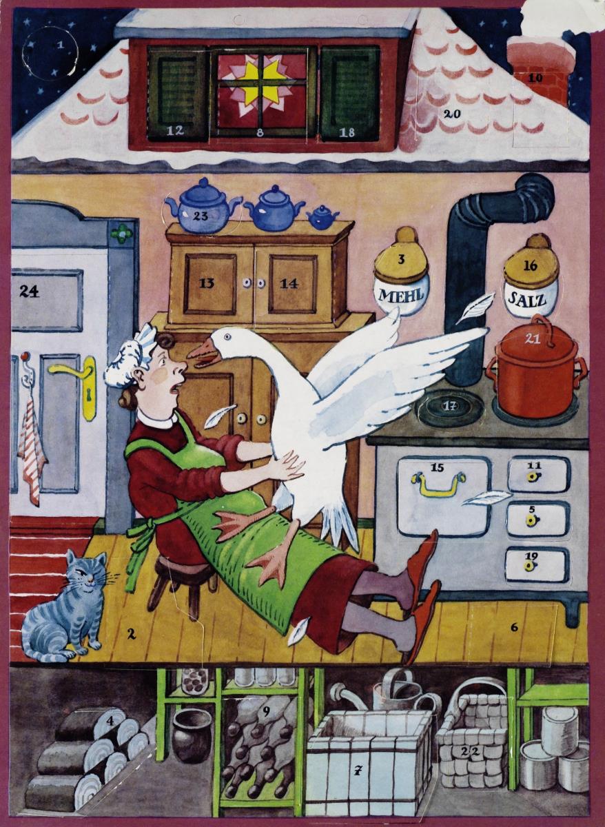 Weihnachtsgans Auguste