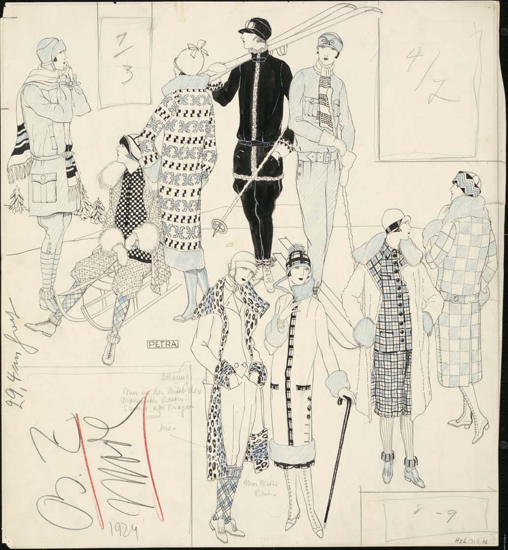 Frauen in Wintersportkleidung