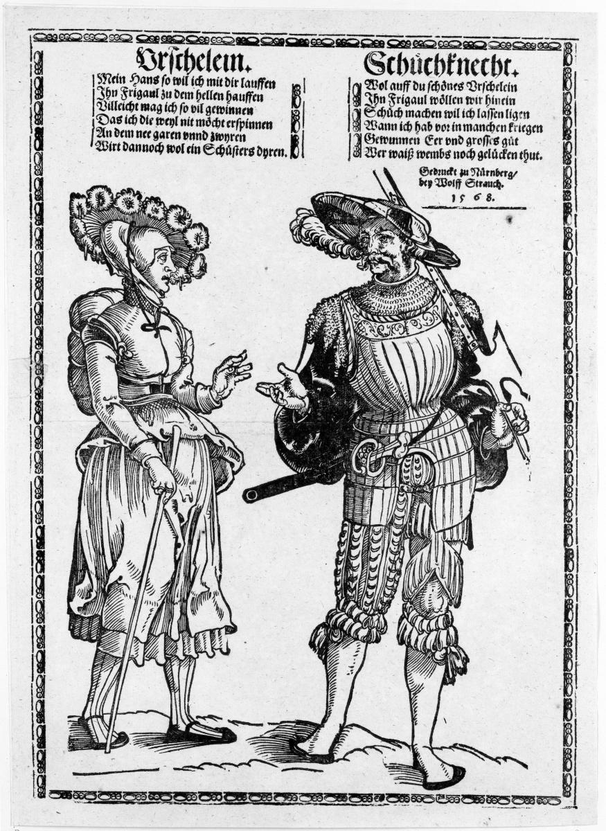 Schuster und eine Frau
