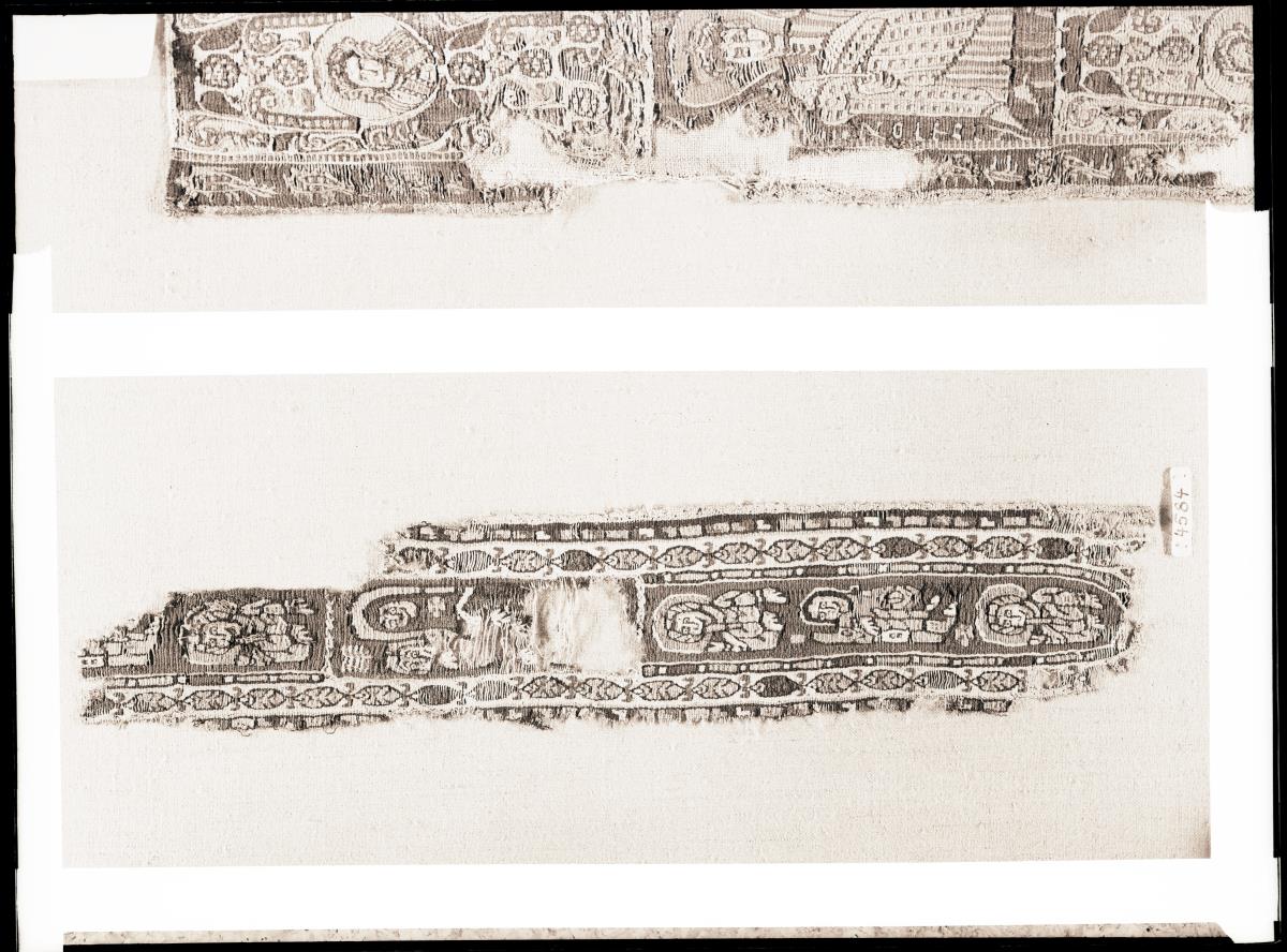 Fragment eines Clavus mit Christus- und Marienszenen