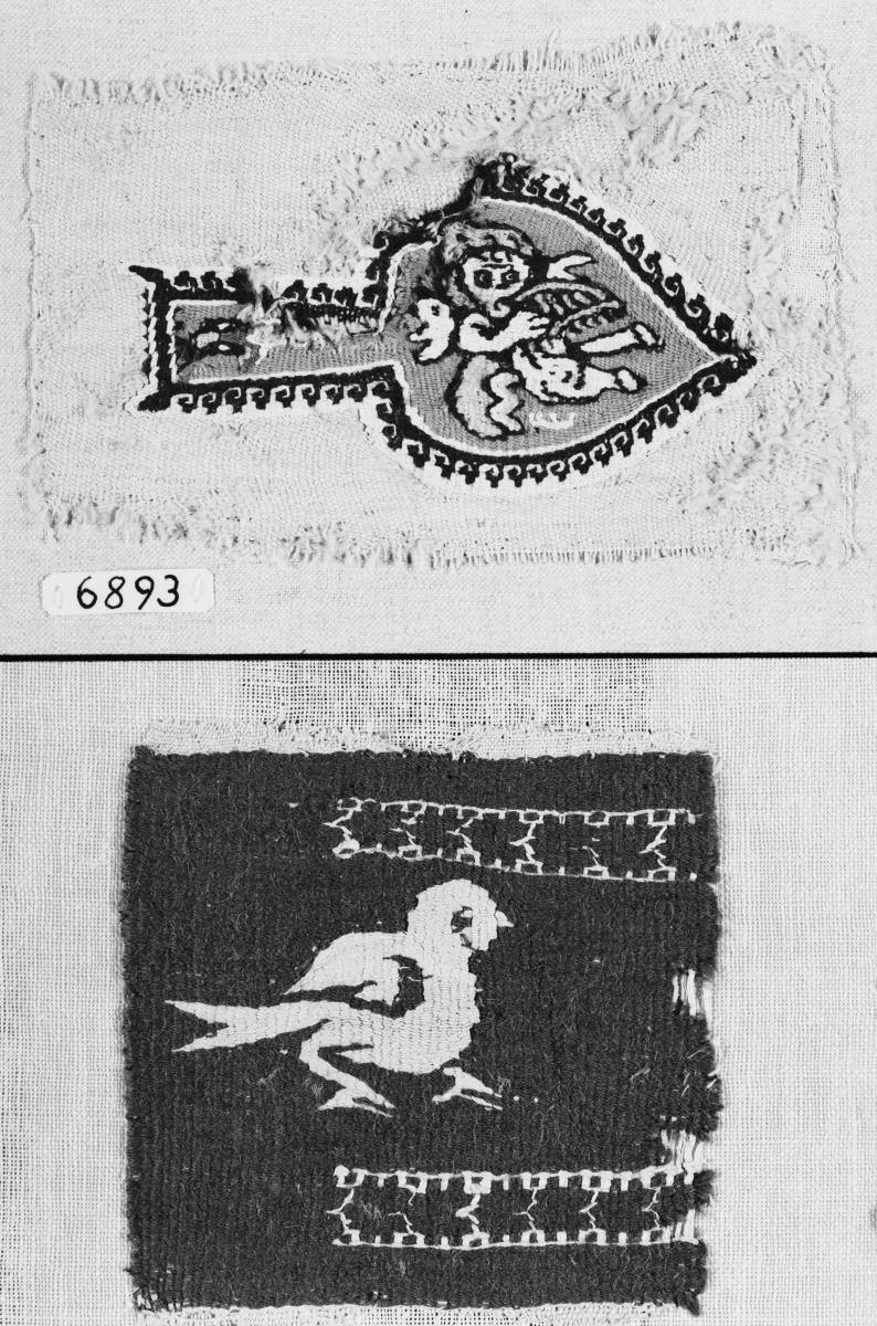 Fragment eines Zierstreifens mit Vogel