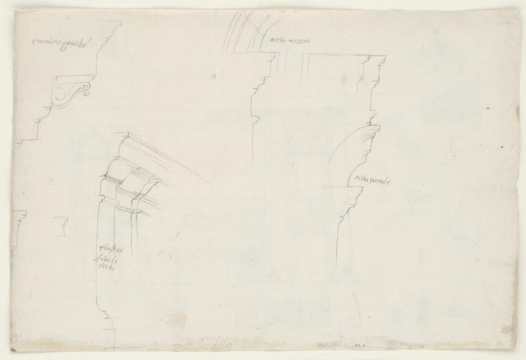 Architektonische Details der Chapelle de Lorette