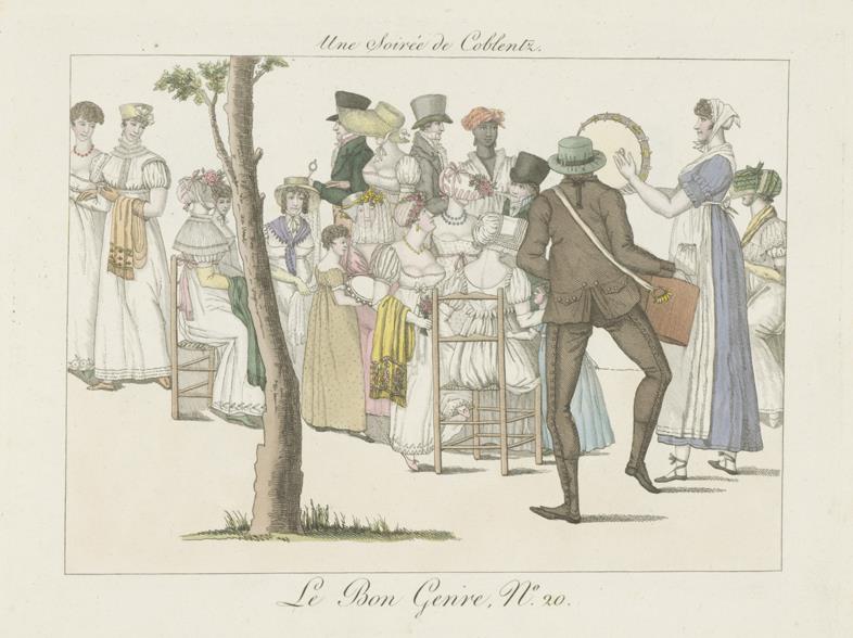 Le bon genre, No. 20: Une soirée de Coblentz