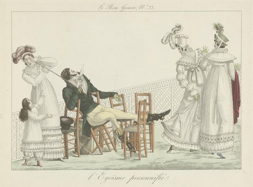 Le bon genre, No. 73: L'egoïsme personnifié