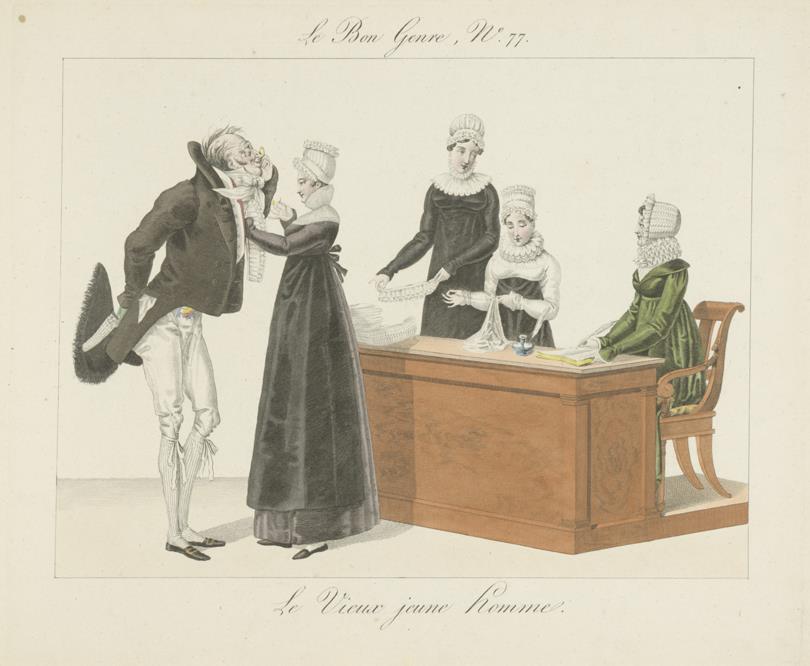 Le bon genre, No. 77: Le vieux jeune homme