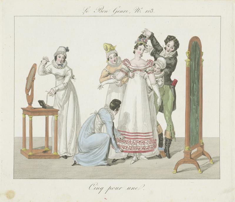 Le bon genre, No. 103: Cinq pour une