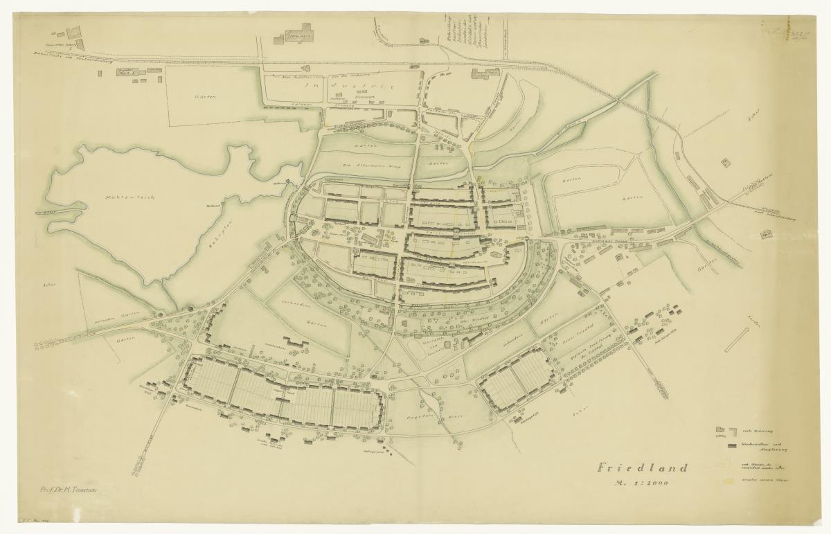 Friedland, Gesamtplan