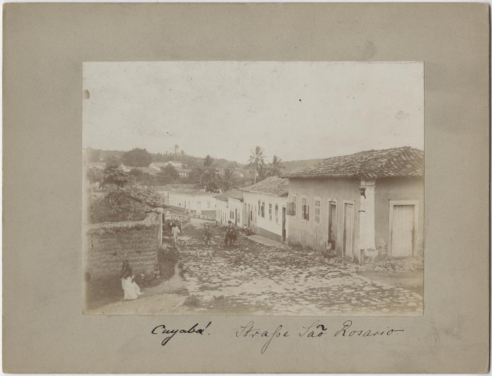 Blick auf die Straße São Rosario in Cuiabá