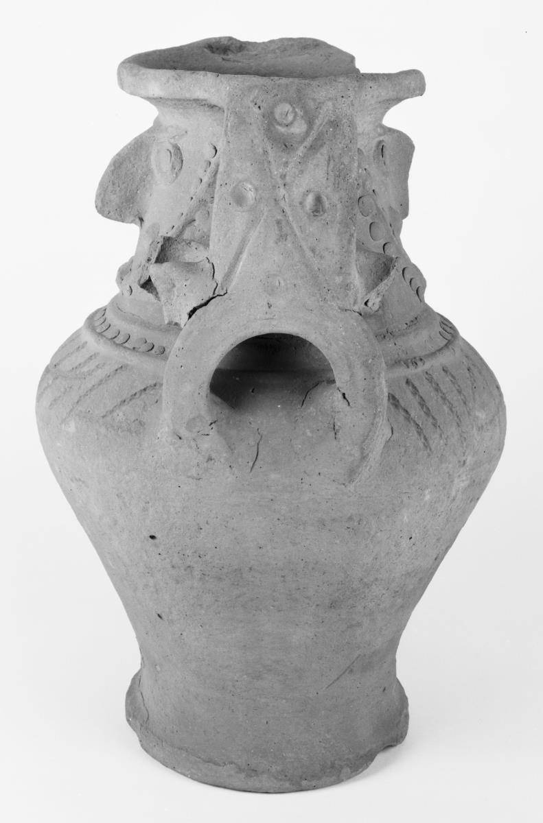 Amphora mit Gesicht