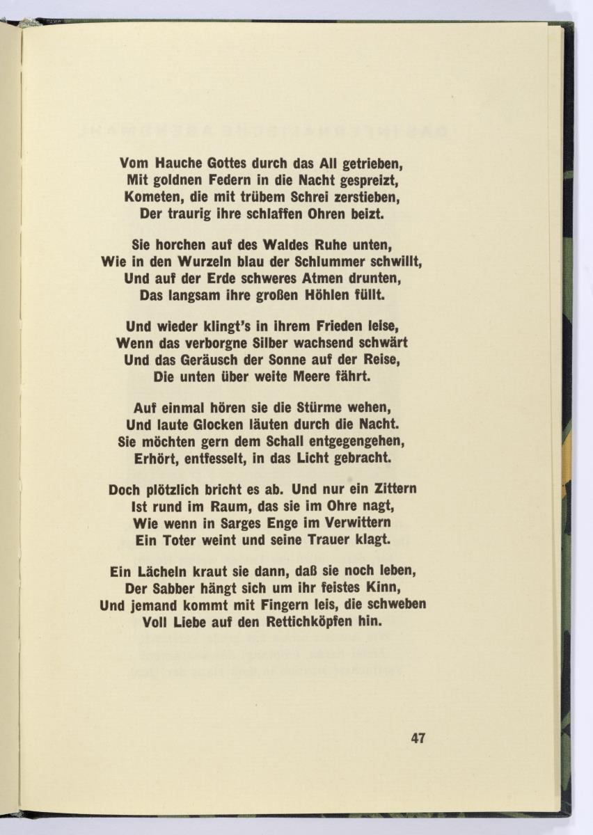 Georg Heym, Umbra Vitae, München 1924, S. 47.