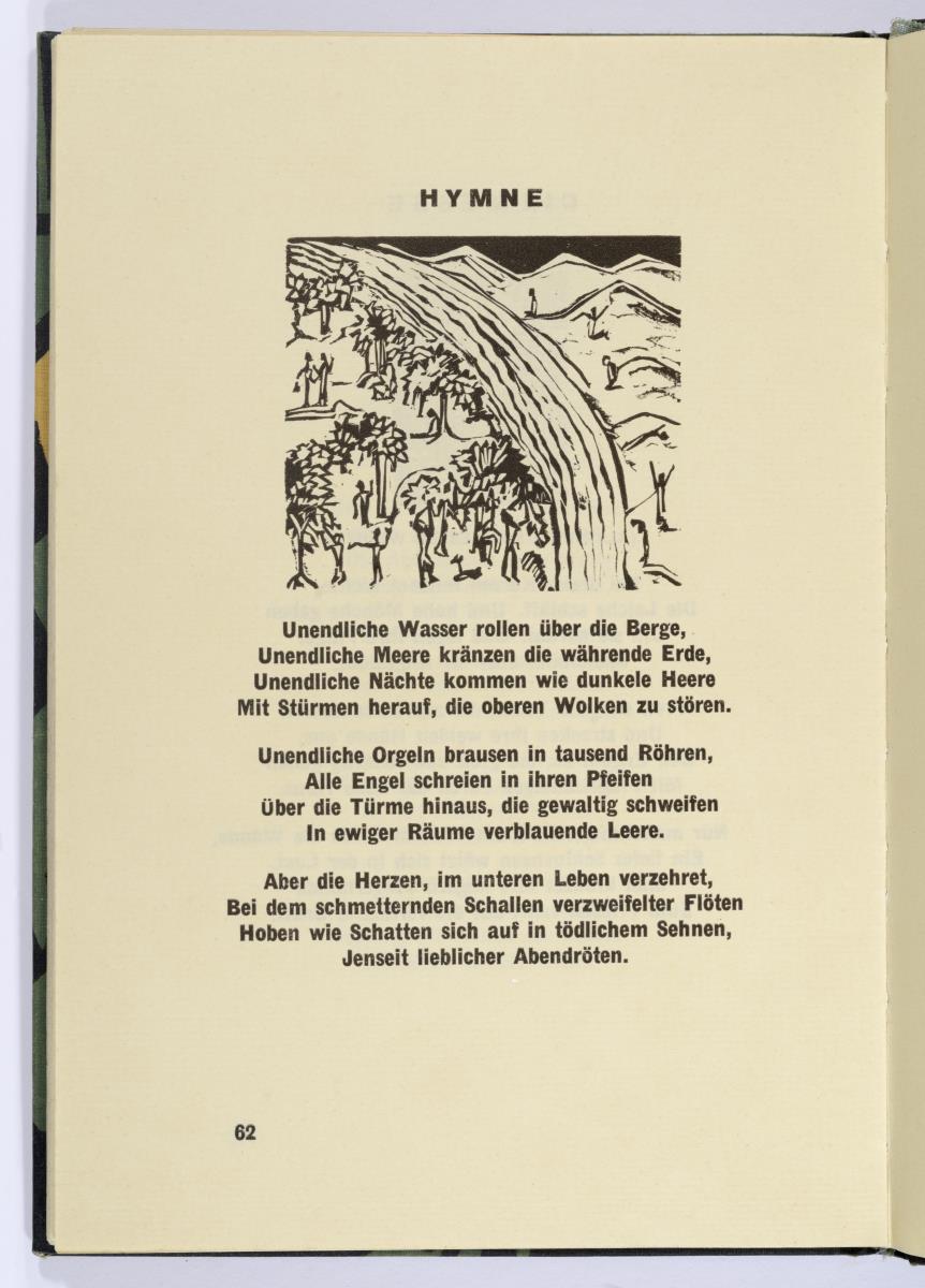 "Hymne". Georg Heym, Umbra Vitae, München 1924, S. 62.