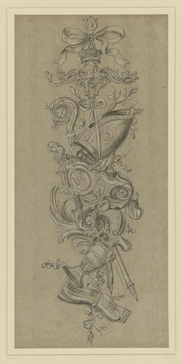 Entwurf für ein Pfeilerrelief in der Schlosskapelle von Versailles