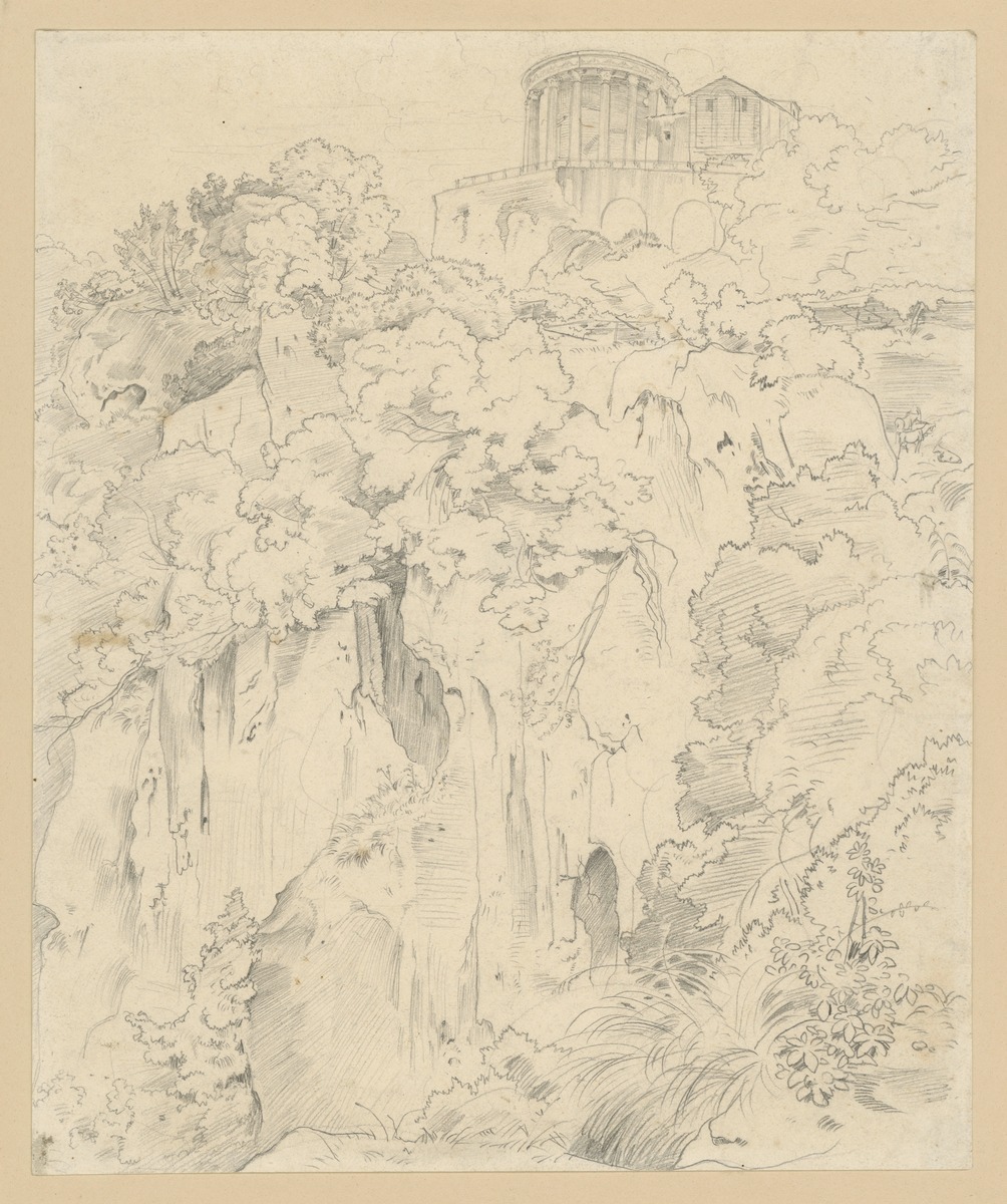 Schlucht von Tivoli und der Sybillentempel