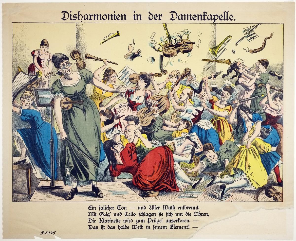Disharmonien in der Damenkapelle.