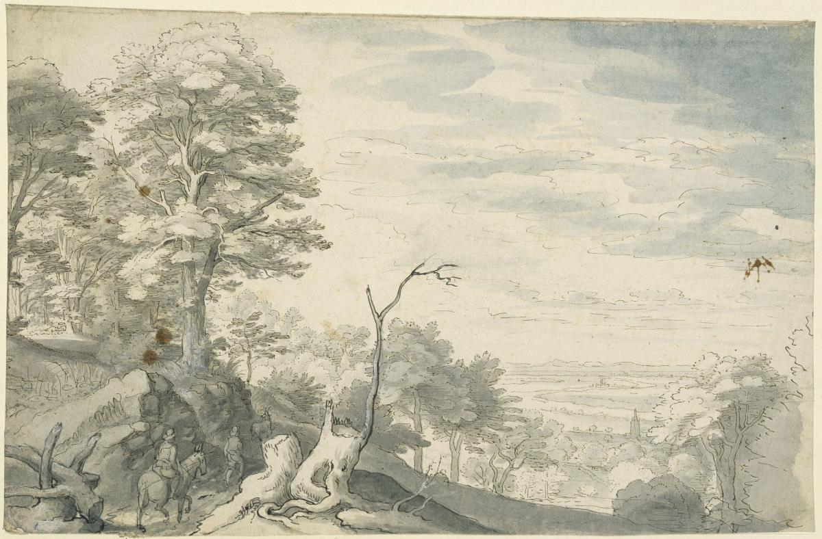 Oberrheinische Landschaft bei Heidelberg