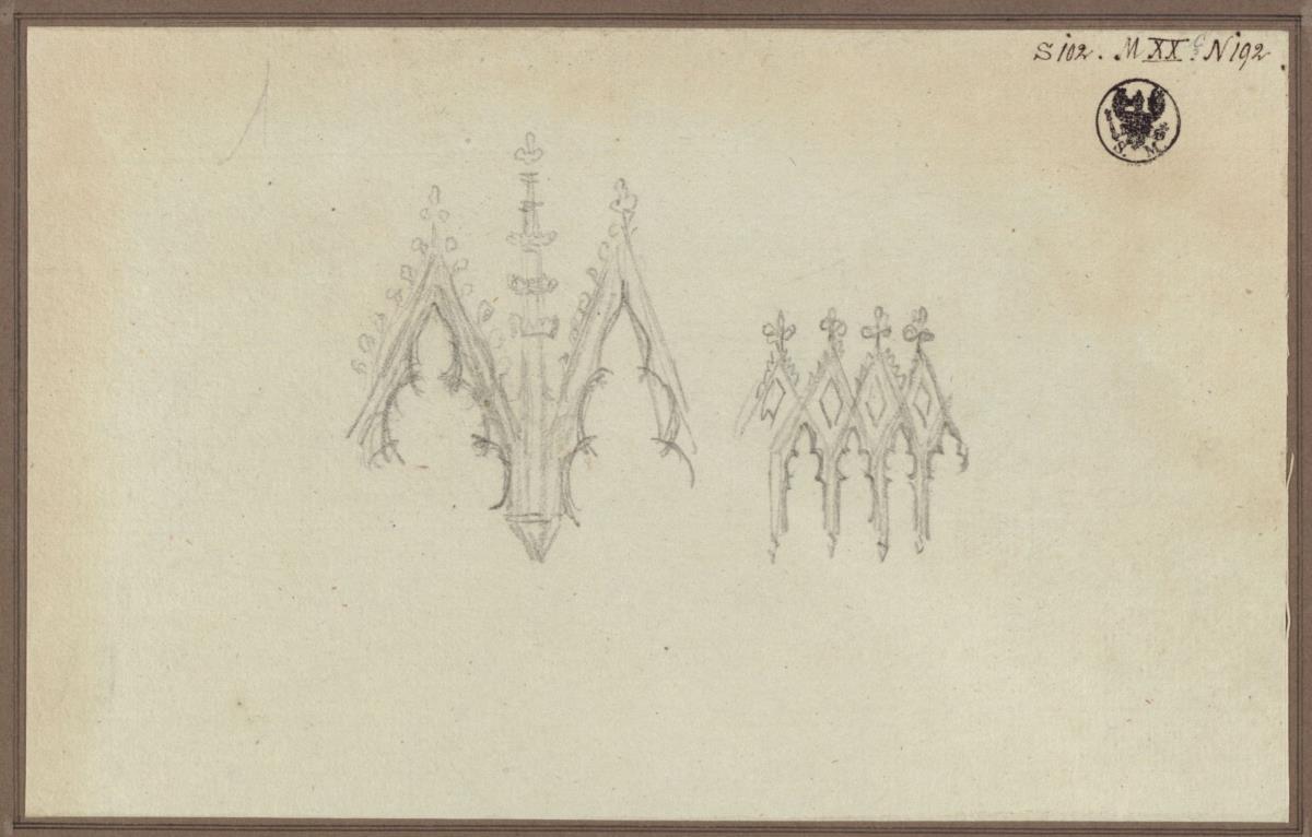 Gotischer Baldachin