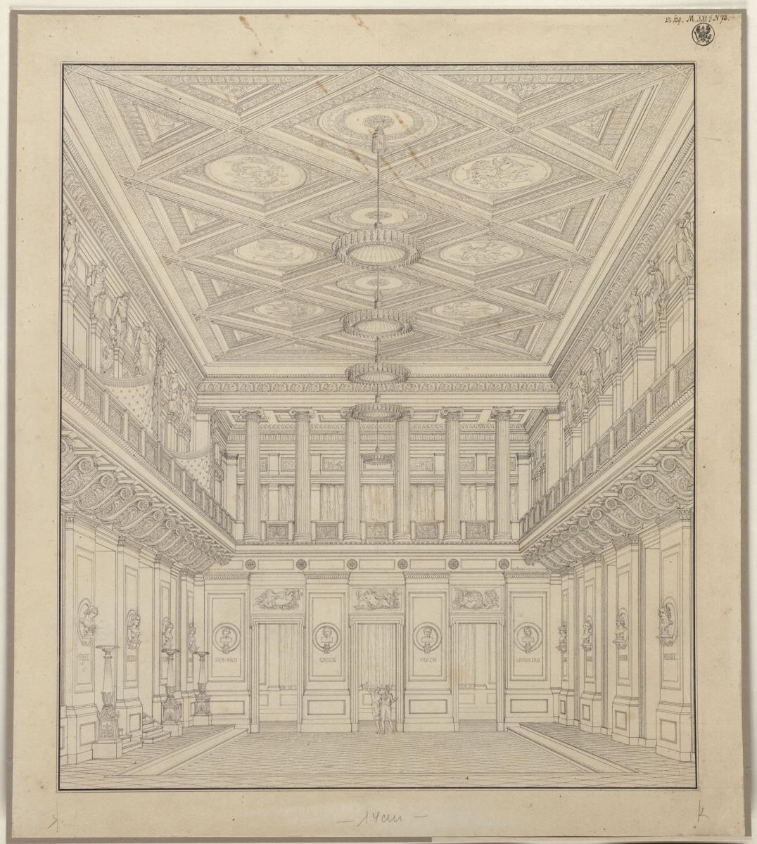 Berlin. Schauspielhaus auf dem Gendarmenmarkt, Konzertsaal