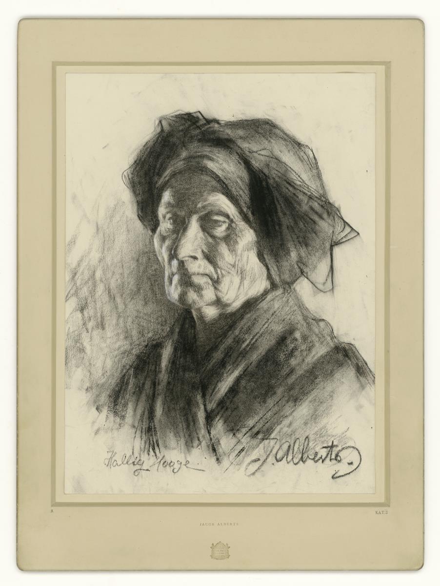 Bildnis Stienken Lene (Weiblicher Studienkopf)