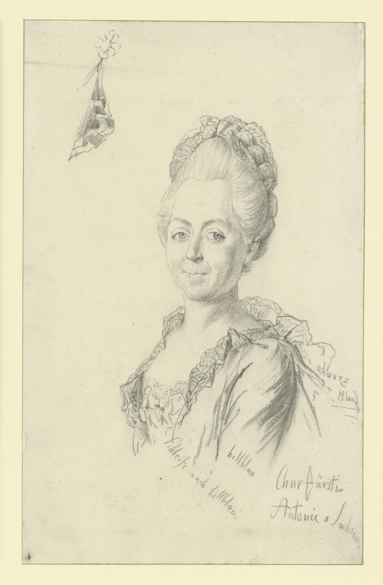 Maria Antonia Walpurgis von Bayern, Kurprinzessin und Kurfürstin von Sachsen