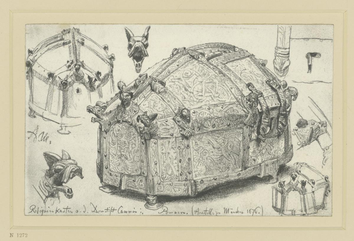 Reliquienkasten aus dem Domstift Cammin in Pommern