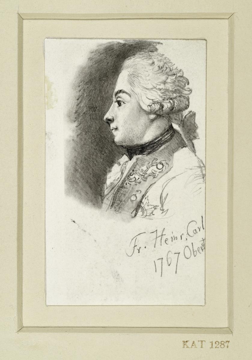 Friedrich Heinrich Karl von Stille (?). Preußischer Oberst
