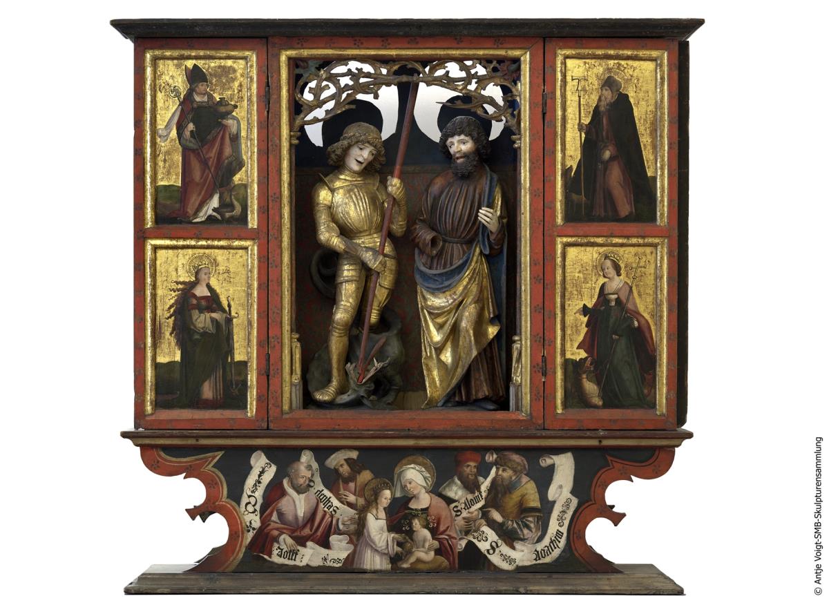 Heiliger Georg und Apostel Bartholomäus