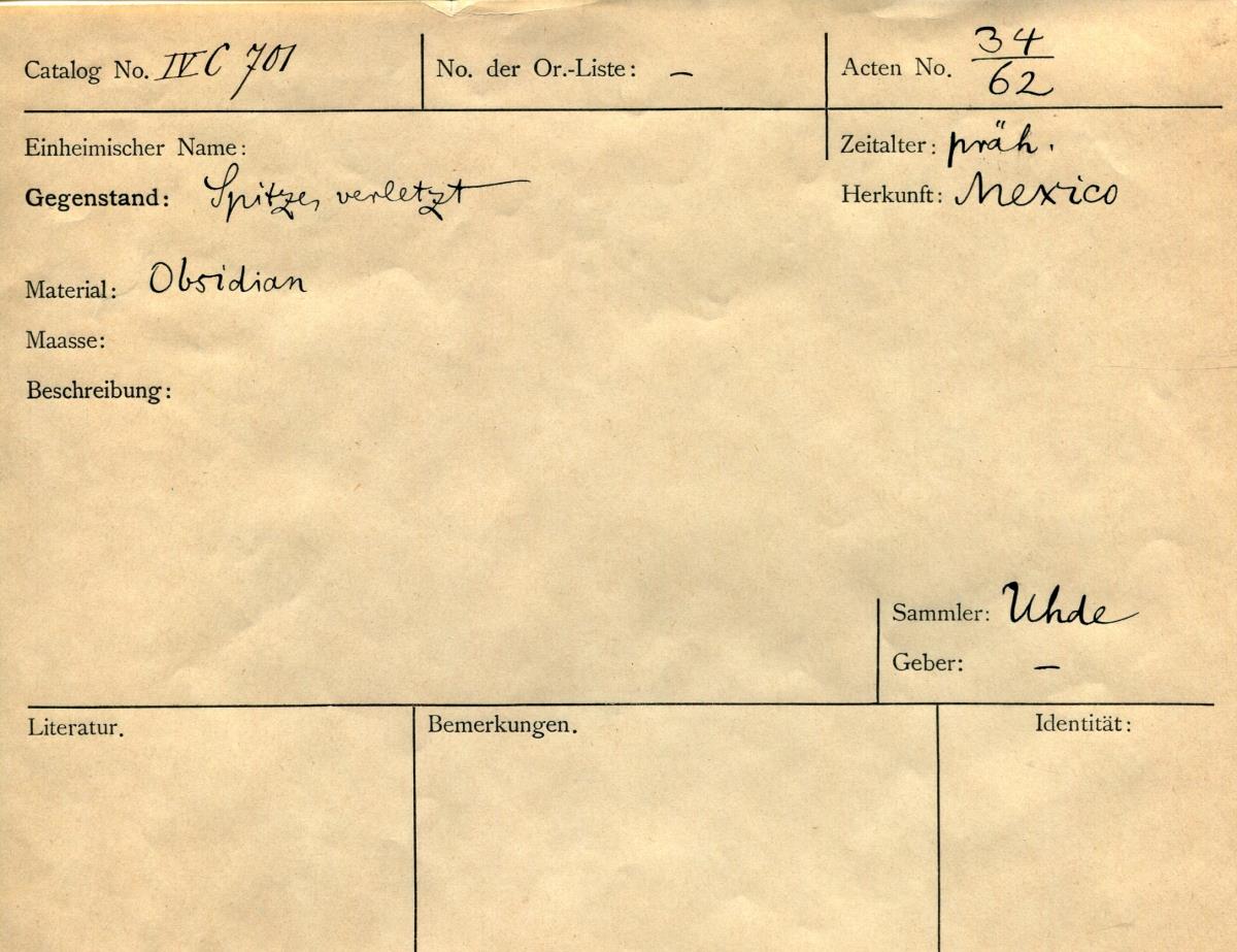 IV Ca 701
