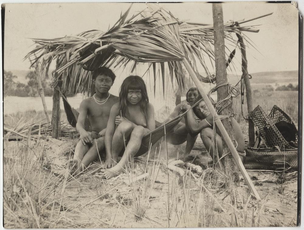 Kotingego - Indianer am Ireng-River an der Grenze zwischen British-Guayana und Brasilien
