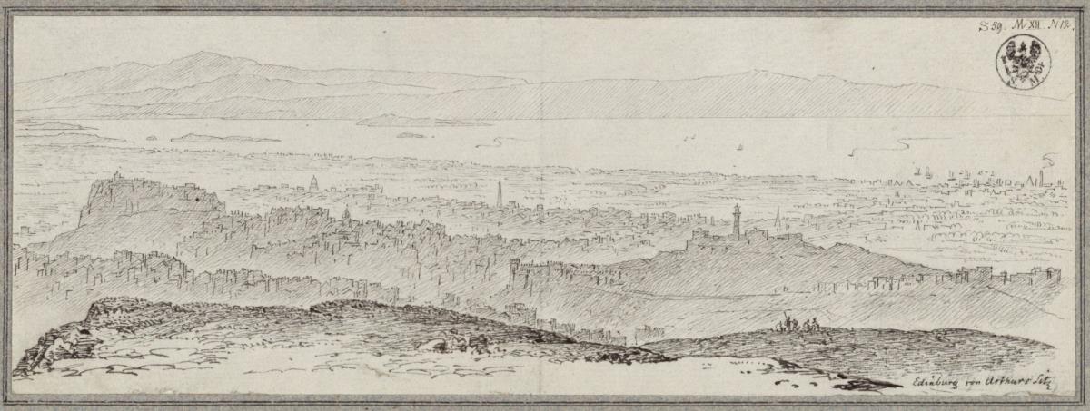 Gesamtansicht von Edinburgh