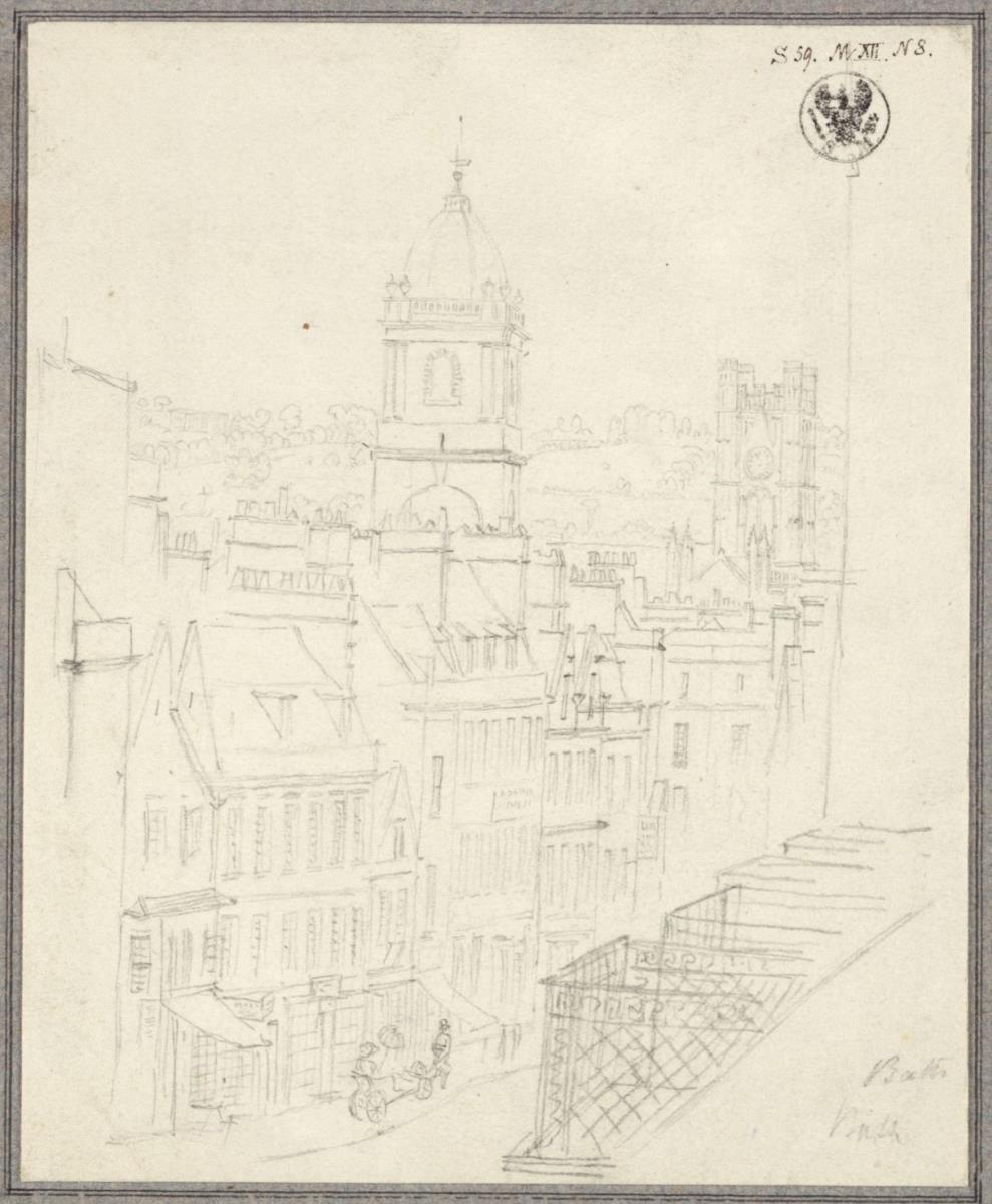 Bath. Ansicht einer Straße