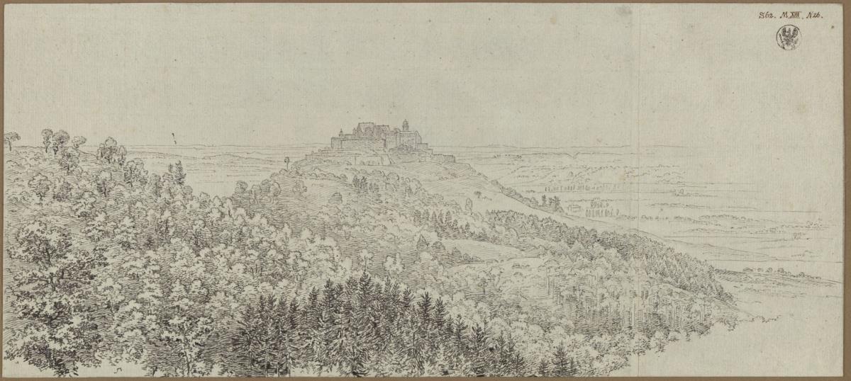 Blick auf die Veste Coburg von Norden