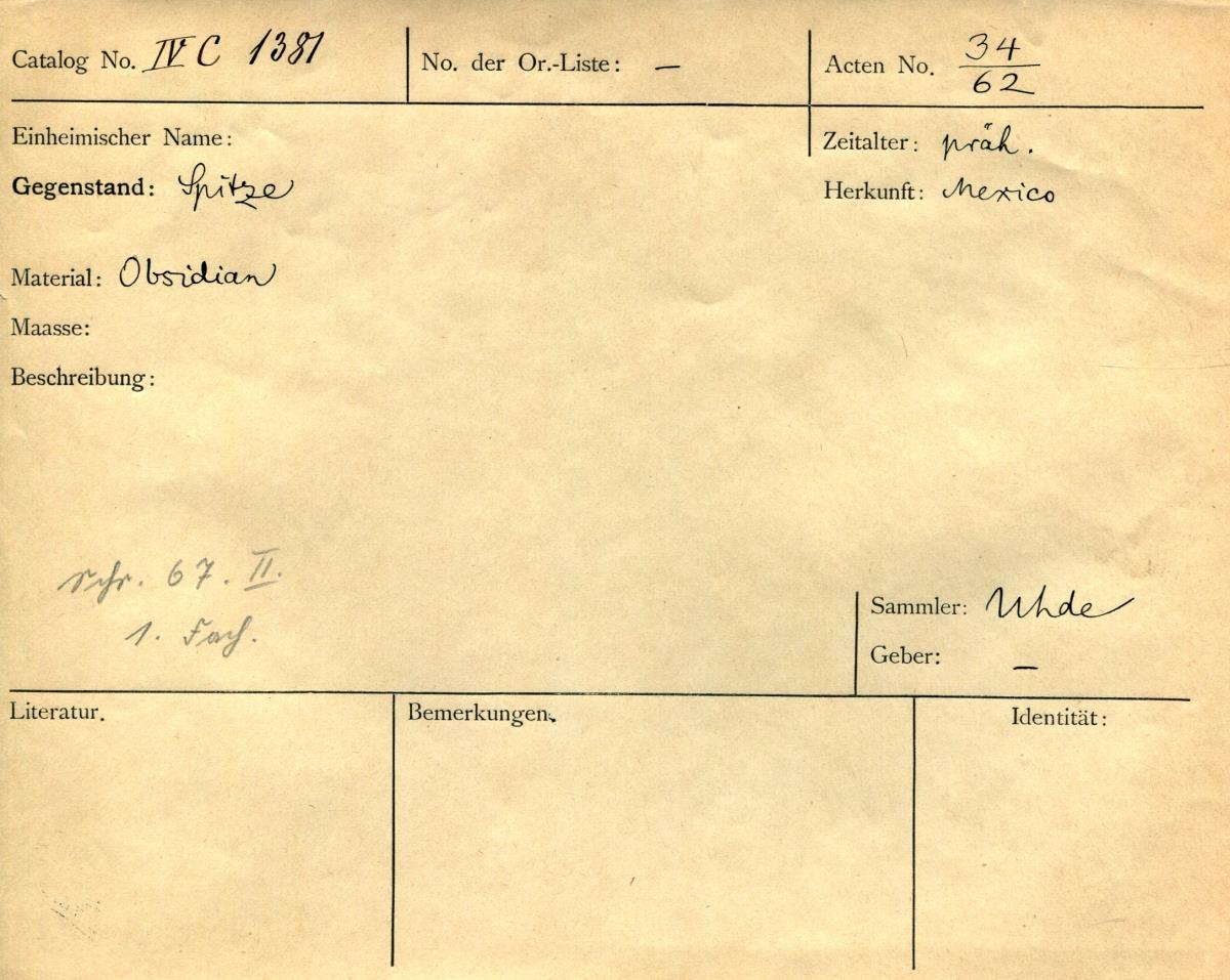 IV Ca 1381