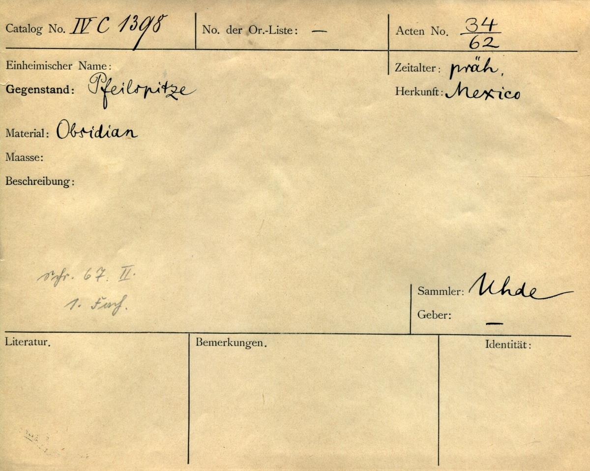 IV Ca 1398
