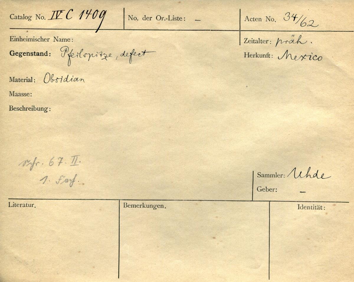 IV Ca 1409