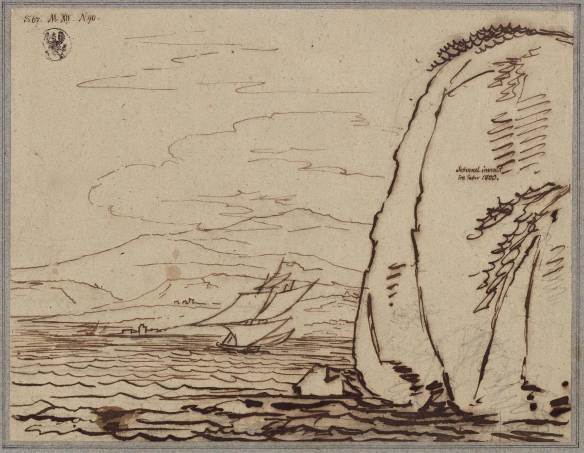 Felsgestade am Meer